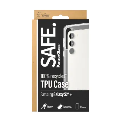SAFE - Puzdro TPU pre Samsung Galaxy S24+, transparentná