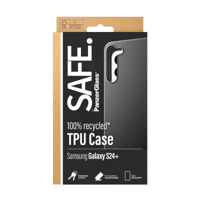 SAFE - Puzdro TPU pre Samsung Galaxy S24+, čierna
