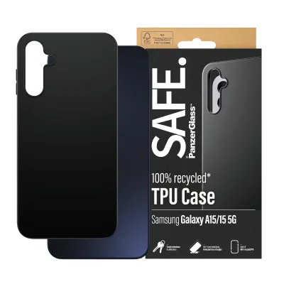 SAFE - Puzdro TPU pre Samsung Galaxy A15/A15 5G, čierna