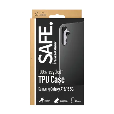 SAFE - Puzdro TPU pre Samsung Galaxy A15/A15 5G, čierna
