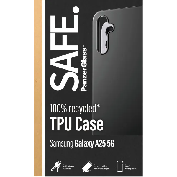 SAFE - Puzdro TPU pre Samsung Galaxy A25 5G, čierna