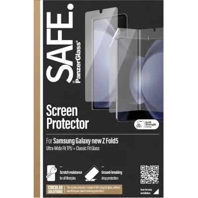 SAFE - Ochranná fólia UWF a tvrdené sklo pre Samsung Galaxy Z Fold6, číra