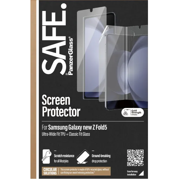 SAFE - Ochranná fólia UWF a tvrdené sklo pre Samsung Galaxy Z Fold6, číra