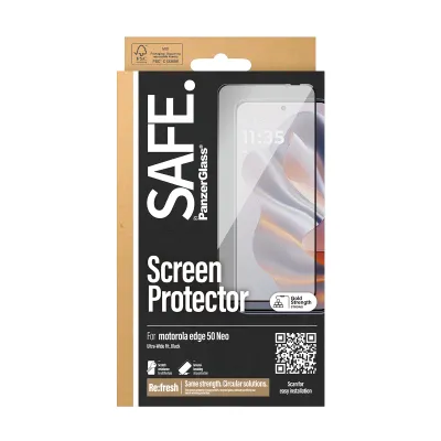 SAFE - Tvrdené sklo UWF pre Motorola Edge 50 Neo, čierna