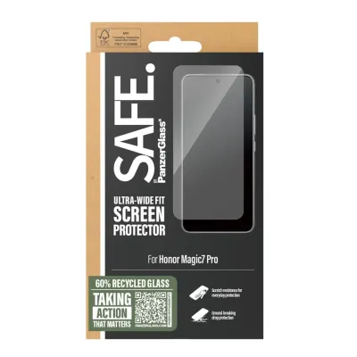 SAFE - Tvrdené sklo UWF pre Honor Magic7 Pro, čierna
