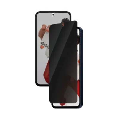 SAFE - Tvrdené sklo UWF Privacy pre Samsung Galaxy A56 5G, čierna