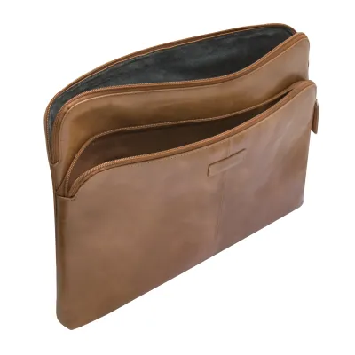 dbramante1928 - Puzdro Skagen Pro Plus (2. generácia) pre MacBook Pro 14''/laptop 14'', tan