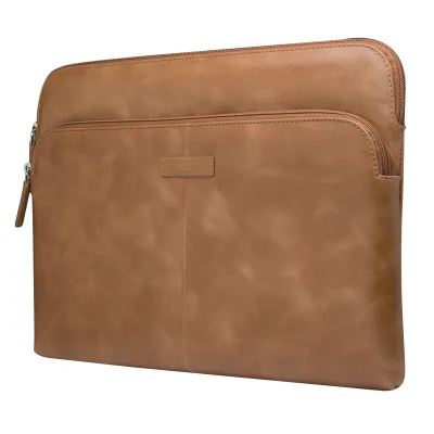 dbramante1928 - Puzdro Skagen Pro Plus (2. generácia) pre MacBook Pro 14''/laptop 14'', tan