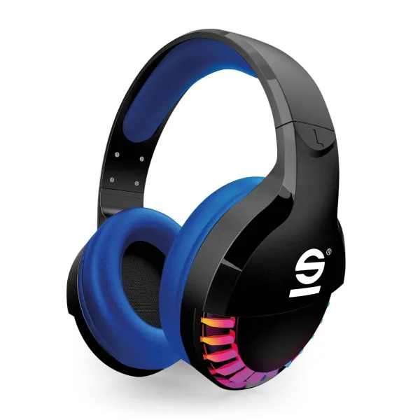 Sparco - Bezdrôtové slúchadlá SPEED, modrá/čierna