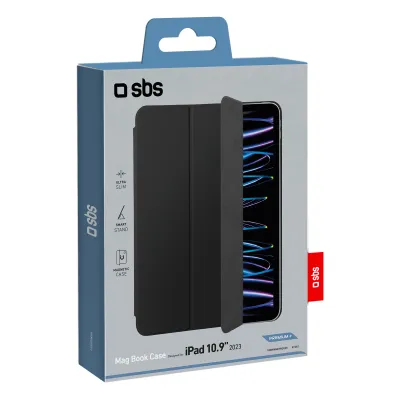 SBS - Puzdro Mag Book pre iPad 10.9", čierna