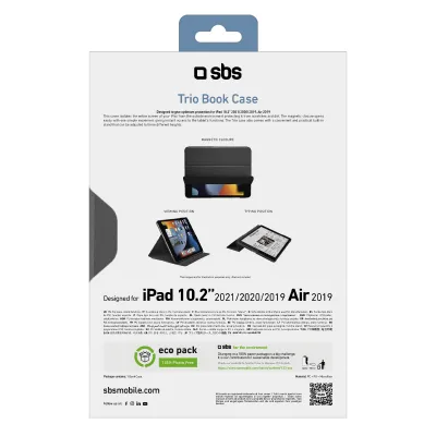 SBS - Puzdro Trio Book Pro pre iPad 10,2'', čierna