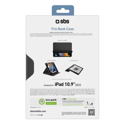 SBS - Puzdro Trio Book Pro pre iPad 10,9'', čierna