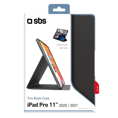 SBS - Puzdro Trio Book Pro pre iPad Air 11"/Pro 11", čierna