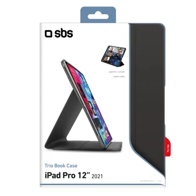 SBS - Puzdro Trio Book Pro pre iPad Pro 12,9'', čierna