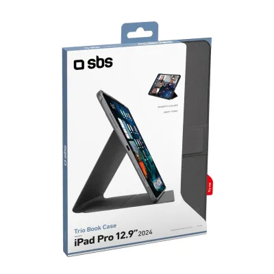 SBS - Puzdro Trio Book pre iPad Pro 13", čierna