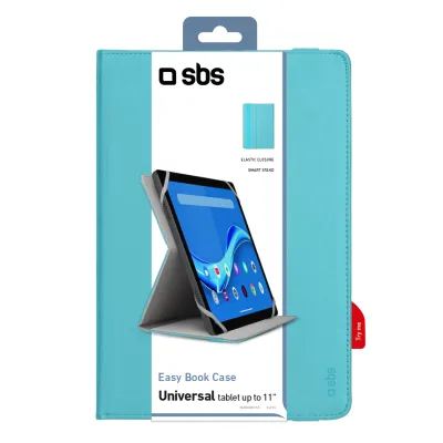 SBS - Puzdro Book Case univerzálne pre tablet do 11'', modrá