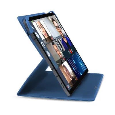 SBS - Puzdr Smart Book Premium+ pre tablet do 11'', modrá