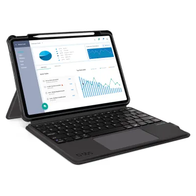 SBS - Puzdro s klávesnicou a touchpadom pre iPad 10,9''/11'', čierna