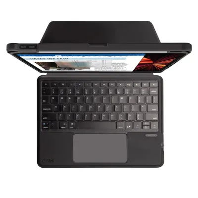 SBS - Puzdro s klávesnicou a touchpadom pre iPad 10,9''/11'', čierna