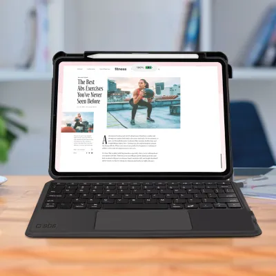 SBS - Puzdro s klávesnicou a touchpadom pre iPad 10,9''/11'', čierna