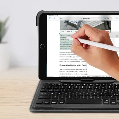 SBS - Puzdro s oddeliteľnou klávesnicou pre tablet do 11'', čierna