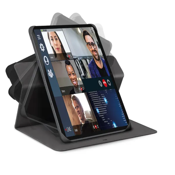SBS - Puzdro Book Case 360° pre tablet do 11", modrá