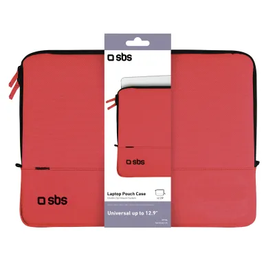 SBS - Puzdro Poche pre tablet a notebook do 12,9'', červená