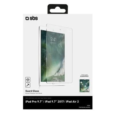 SBS - Tvrdené sklo pre iPad 9,7''/Pro 9,7''/Air 2, číra
