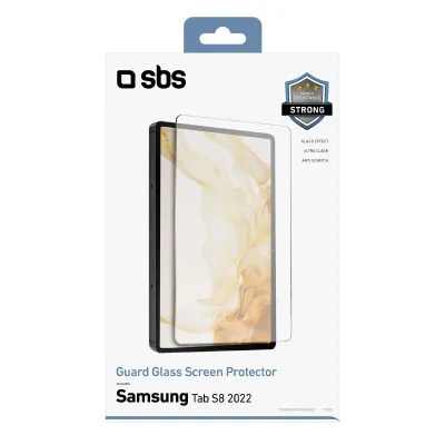 SBS - Tvrdené sklo Guard Glass pre Samsung Galaxy Tab S9/S9 FE/S8 2022, číra
