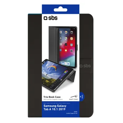 SBS - Puzdro Book Case pre Samsung Galaxy Tab A 10.1 2019, čierna
