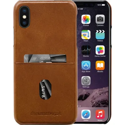 dbramante1928 - Puzdro Tune cc pre iPhone Xs/X, tan