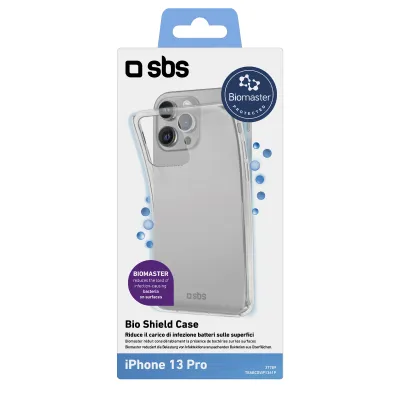 SBS - Puzdro Biomaster pre iPhone 13, transparentná