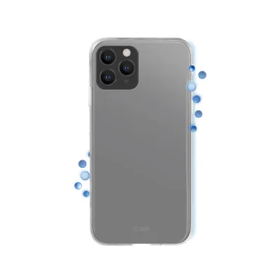 SBS - Puzdro Biomaster pre iPhone 11 Pro, antibakteriálne, transparentná
