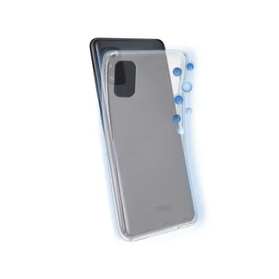 SBS - Puzdro Biomaster pre Samsung Galaxy A41, antibakteriálne, transparentná