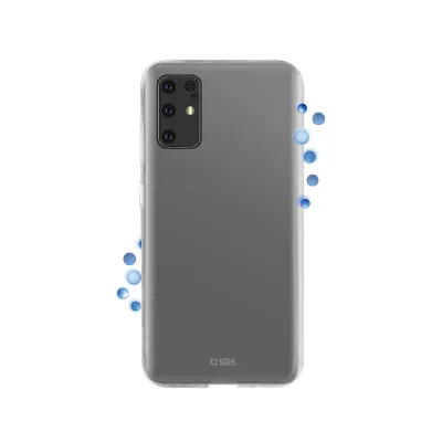 SBS - Puzdro Biomaster pre Samsung Galaxy S20+, antibakteriálne, transparentná