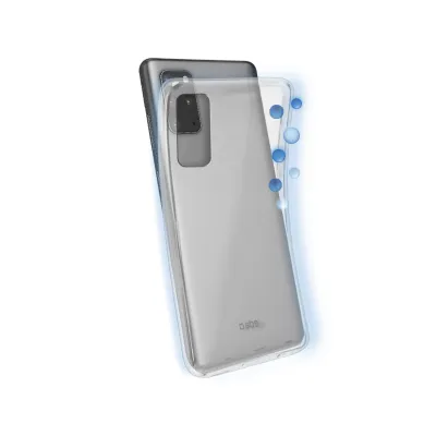 SBS - Puzdro Biomaster pre Samsung Galaxy S20+, antibakteriálne, transparentná