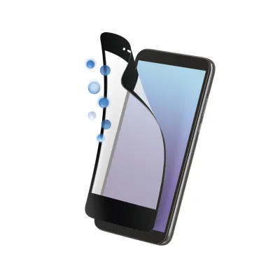 SBS - Ochranné sklo Flexy Biomaster pre Huawei Y5p, antibakteriálne, čierna