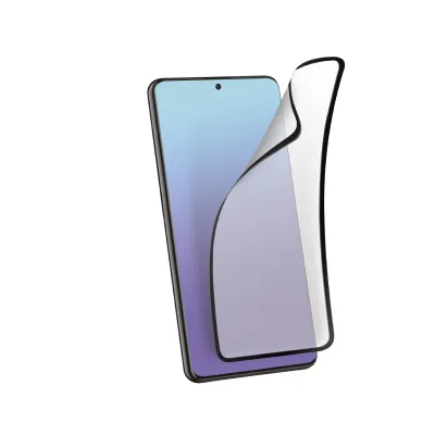 SBS - Ochranné sklo Flexy Biomaster pre Samsung Galaxy A52s 5G/A52 5G/A52/A51, antibakteriálne, čierna