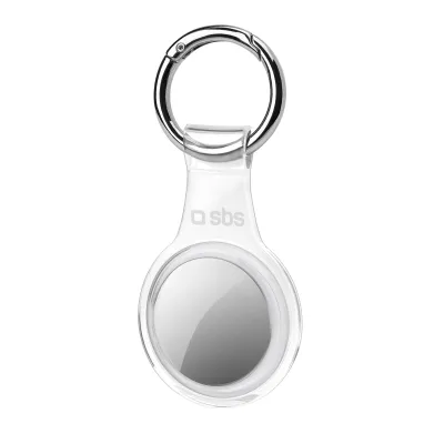 SBS - Puzdro pre AirTag TPU, transparentná