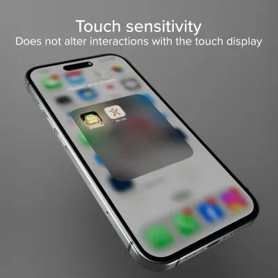 SBS - Tvrdené sklo Active Full Cover D3O s aplikátorom pre iPhone 16/15/15 Pro, číra