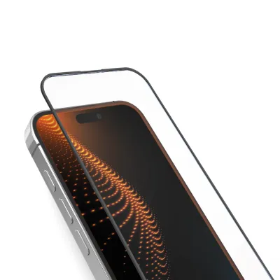 SBS - Tvrdené sklo Active Full Cover D3O s aplikátorom pre iPhone 16 Pro, číra
