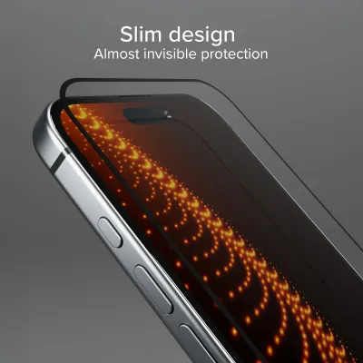 SBS - Tvrdené sklo Active Full Cover D3O s aplikátorom pre iPhone 16 Pro Max, číra