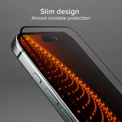 SBS - Tvrdené sklo Active Full Cover D3O s aplikátorom pre iPhone 17e/16e, číra