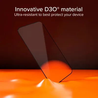 SBS - Tvrdené sklo Active Full Cover D3O s aplikátorom pre iPhone 17e/16e, číra