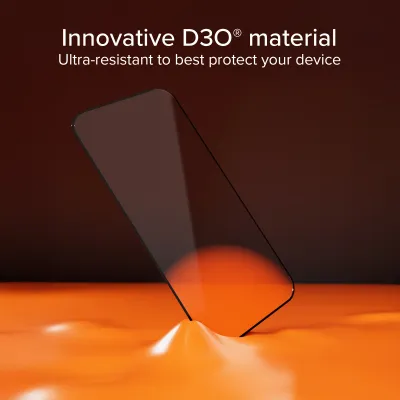 SBS - Tvrdené sklo Active Full Cover D3O s aplikátorom pre Samsung Galaxy A36, číra