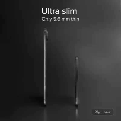 SBS - Bezdrôtová PowerBank 3000 mAh 5 W, Slim, MagSafe, čierna