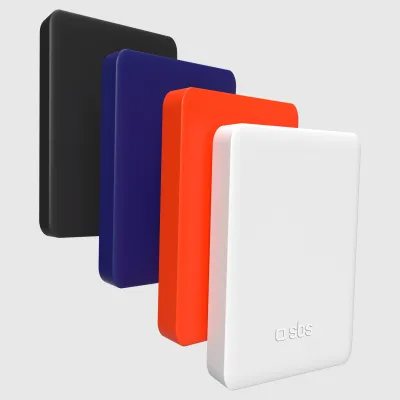 SBS - PowerBank 5000 mAh 10 W, kompatibilná s MagSafe, Mag Power, USB-C, modrá