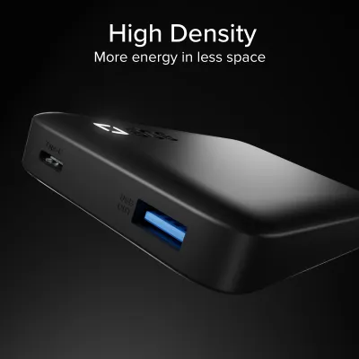 SBS - PowerBank 10000 mAh 10 W, USB-C/USB-A, čierna