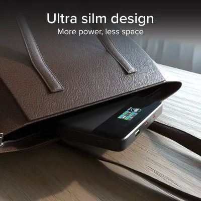 SBS - PowerBank 20000 mAh Smart, PD, 100 W, USB-A/USB-C, čierna