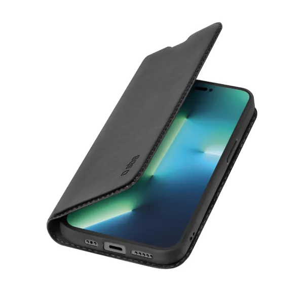 SBS - Puzdro Book Wallet Lite pre iPhone 14 Pro, čierna